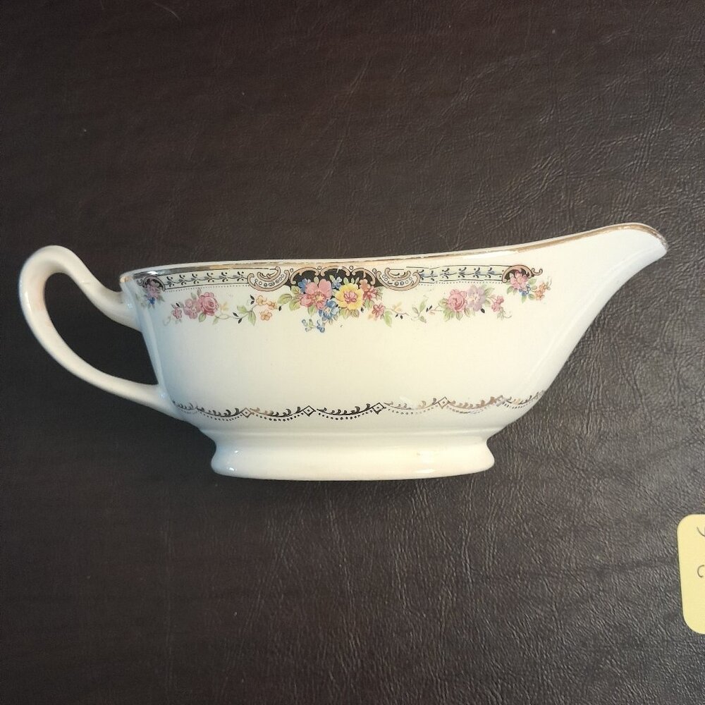 Antique "Garland" Gravy Boat